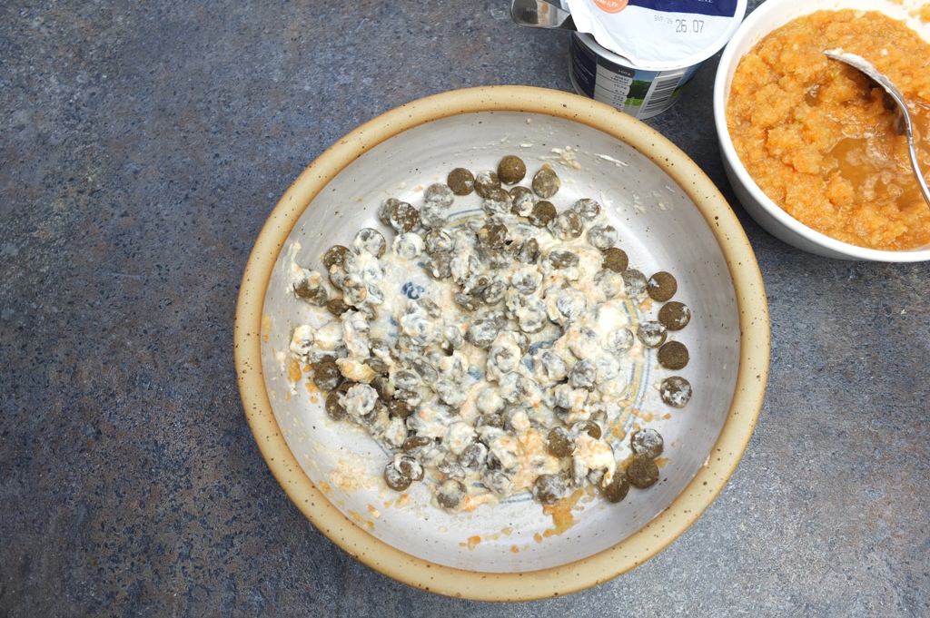 Fertigfutter aufpeppen mit Quark