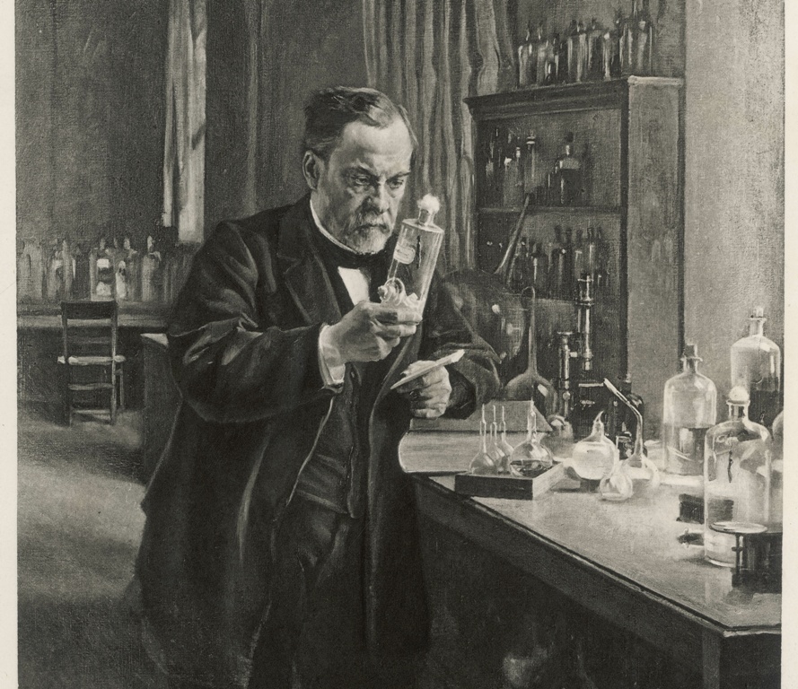 Louis Pasteur hat den Weg bereitet für Antibiotika